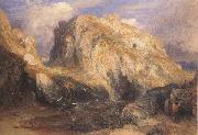 Samuel Palmer King Arthur s Castle,Tintagel,Cornwall oil on canvas